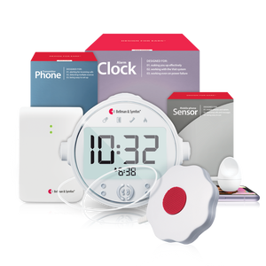 Phone System with Alarm Clock and Bed Shaker.