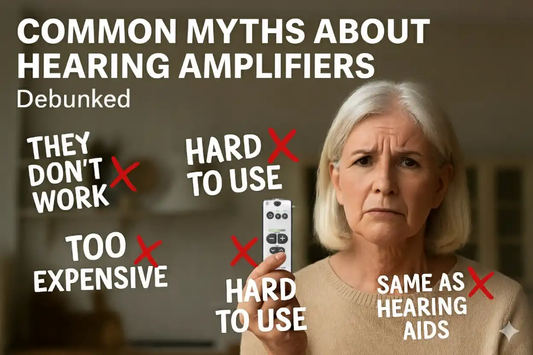 Common Myths About Hearing Amplifiers (Debunked)