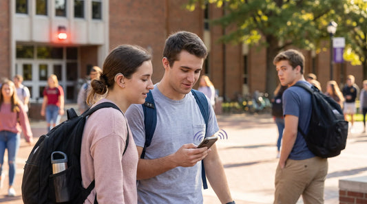 how deaf and hard of hearing students stay alert on campus