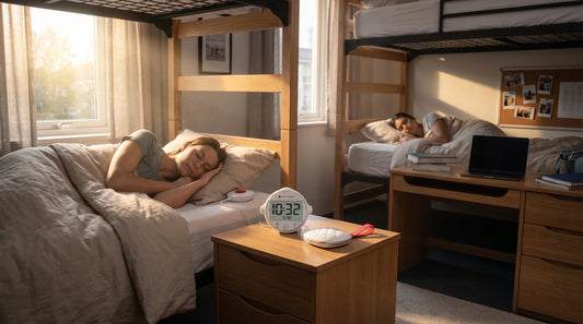 roommate-friendly alarm clocks for deaf students