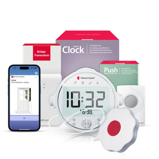 Push Button Notification System with Bluetooth Bridge and Alarm Clock