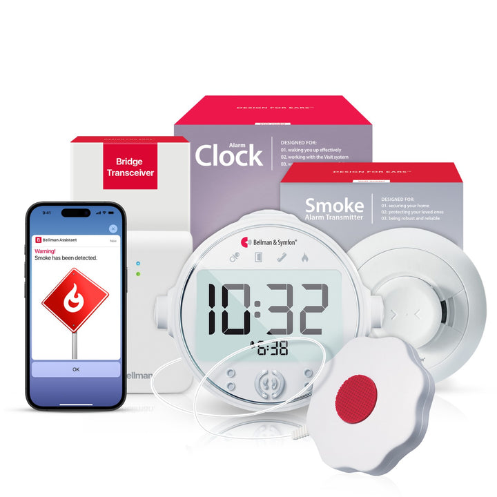Smoke/Fire Alarm System with Bridge and Alarm Clock
