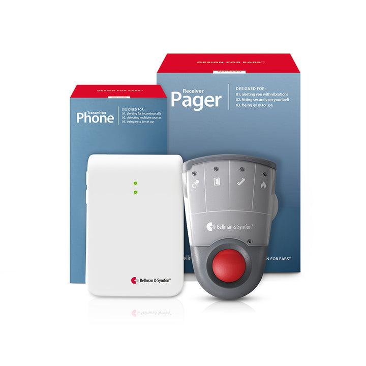 Landline Phone System with Pager Receiver