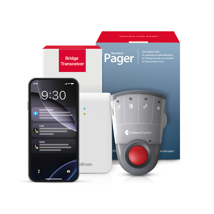 Phone System with Bridge and Pager Receiver
