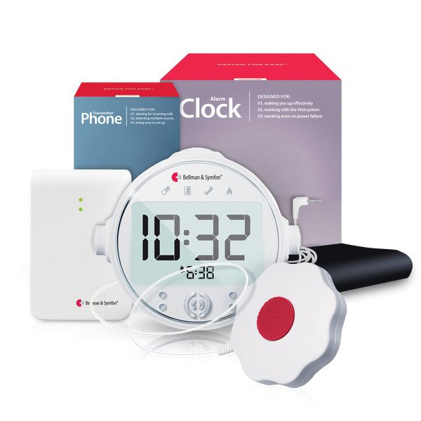 Entry Alert System with Contact Mat, Alarm Clock Receiver, and Bed Shaker