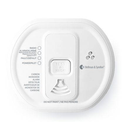 Smoke/Fire and Carbon Monoxide Alarm Notification System with Flash Receiver and Bed Shaker