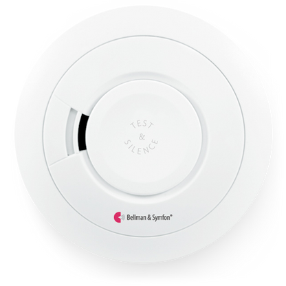 Smoke/Fire and Carbon Monoxide Alarm Notification System with Flash Receiver and Bed Shaker