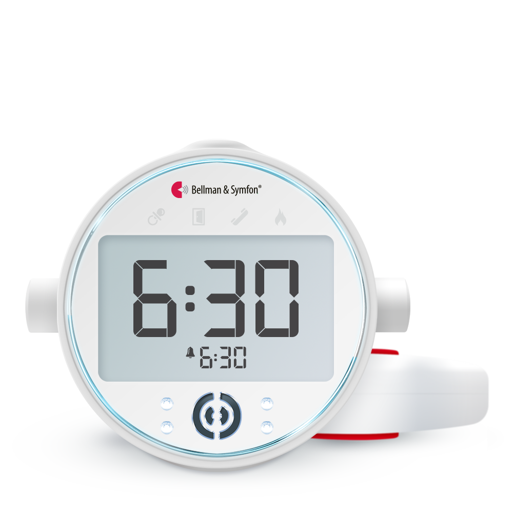 Entry Alert System with Contact Mat, Alarm Clock Receiver, and Bed Shaker