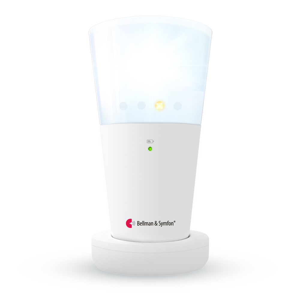 Smoke/Fire and Carbon Monoxide Alarm Notification System with Flash Receiver and Bed Shaker